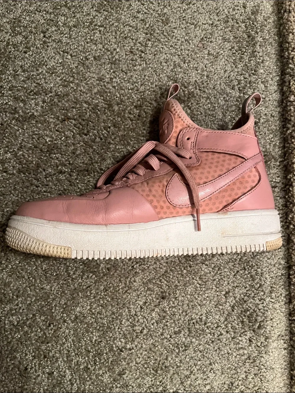 Women's Pink High-Top Fashion Sneakers Nike air one 7.5
